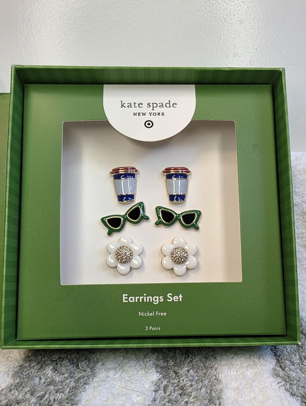 kate spade NWT Collectible Earrings Set - Picture 1 of 5